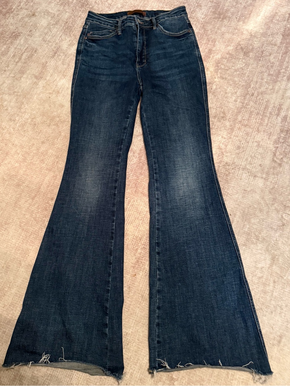 Judy Blue Dark Indigo High-Rise Flare Jeans size 9/29